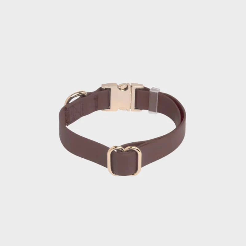 COLLIER POUR CHIEN WATERPROOF - MARRON ESPRESSO - Image 4