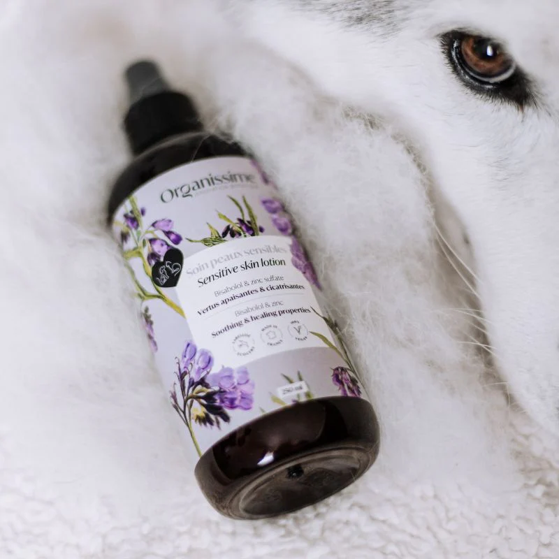 Soin peaux sensibles pour chien ou chat Organissime - Image 3