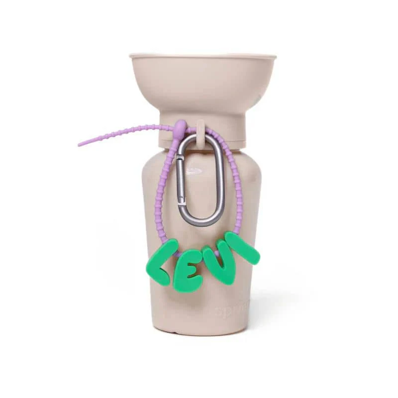 CHARMS SILICONE POUR PERSONNALISER ACCESSOIRE CHIEN - ALPHABET VERT & BLEU - Image 6