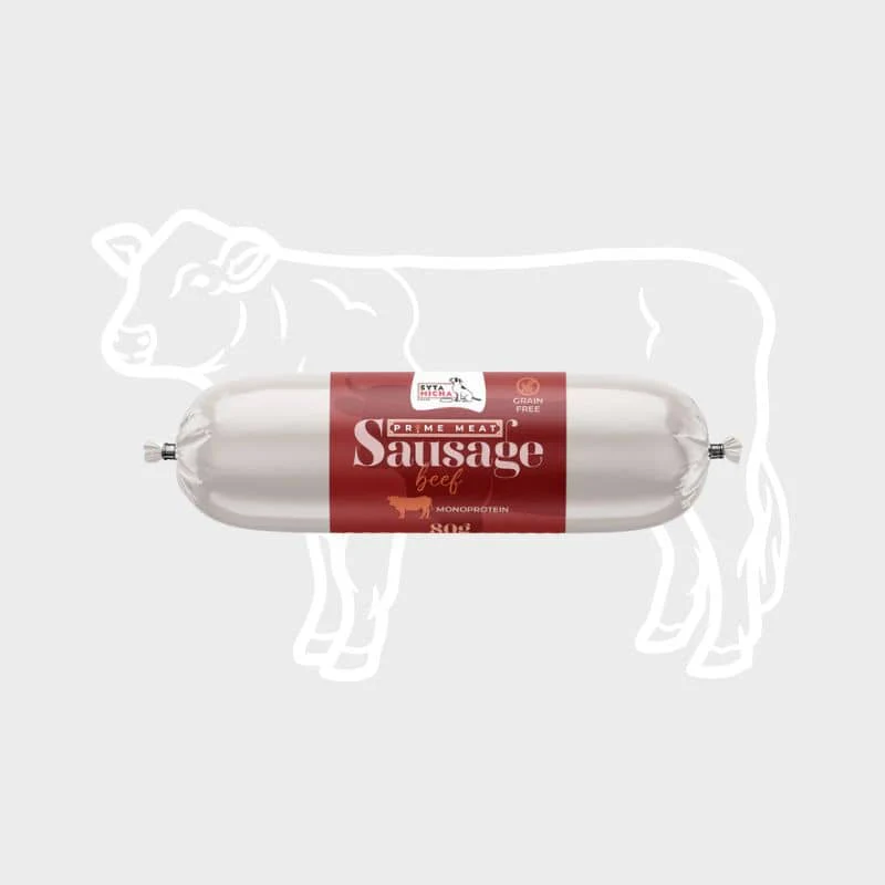 PÂTÉE FERME POUR CHIEN - SAUCISSE DE RÉCOMPENSE (CANARD, BOEUF, AGNEAU, DINDE OU SAUMON) - Image 6