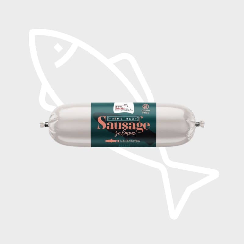 PÂTÉE FERME POUR CHIEN - SAUCISSE DE RÉCOMPENSE (CANARD, BOEUF, AGNEAU, DINDE OU SAUMON) - Image 9