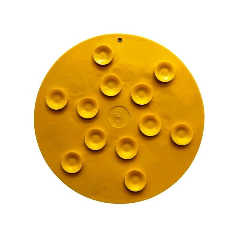 TAPIS DE LĂCHAGE AVEC VENTOUSES POUR CHIEN ET CHAT - MOTIF CANARD JAUNE đ - Image 3