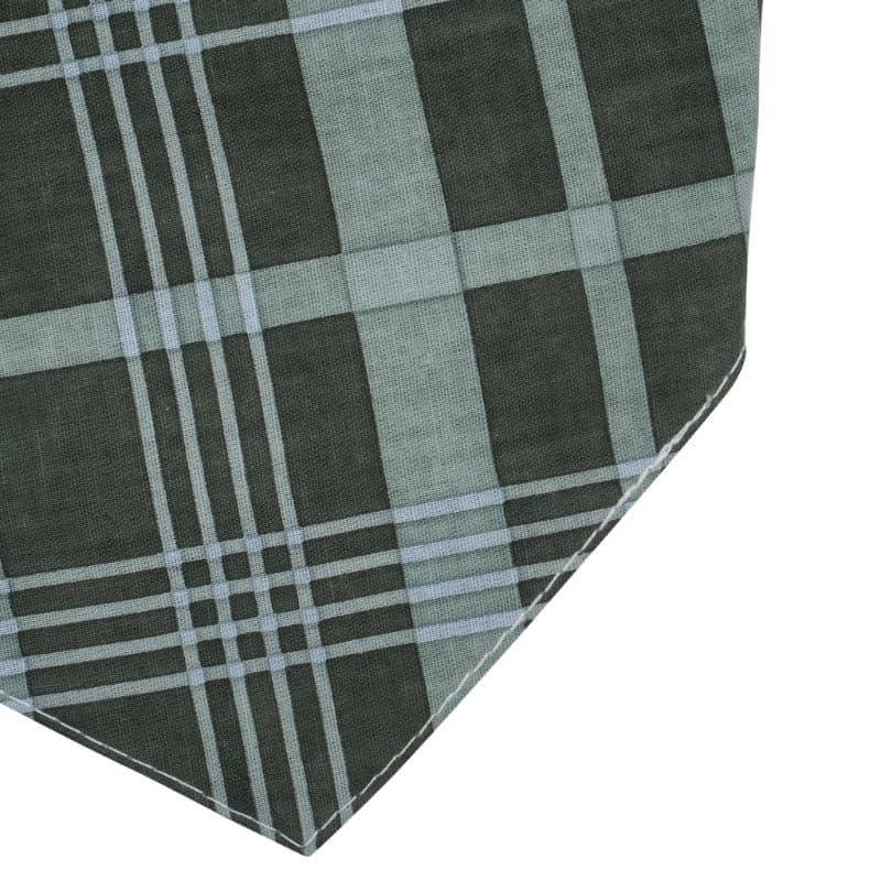BANDANA POUR CHIEN - CARREAUX VERTS "PINE CHECKERED" - Image 2