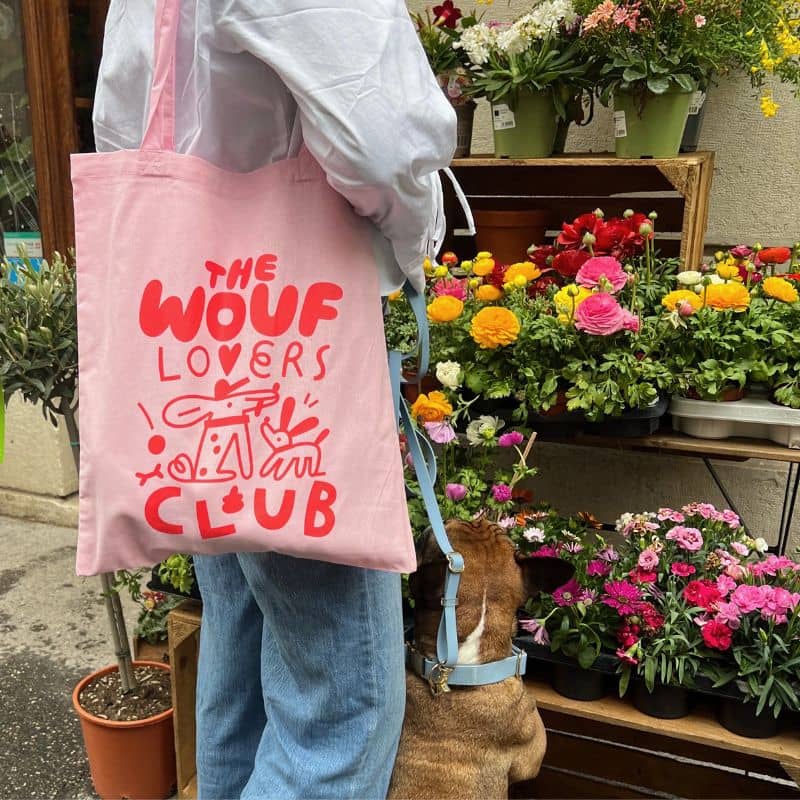 TOTE BAG THE WOUF ÉDITION LIMITÉE - THE WOUF LOVERS CLUB 💖 - Image 3