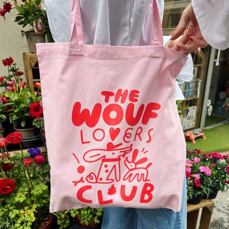 TOTE BAG THE WOUF ÉDITION LIMITÉE - THE WOUF LOVERS CLUB 💖 - Image 4