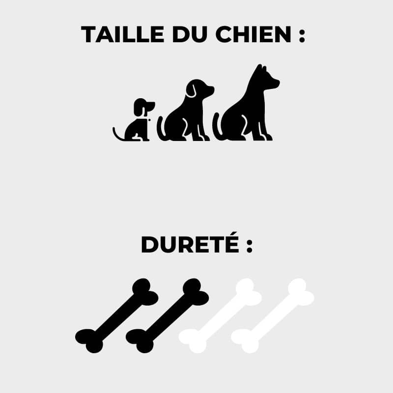 TRACHÉE D'AGNEAU 20 CM À MASTIQUER POUR CHIEN SENSIBLE - Image 3