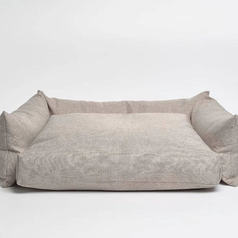 LIT CANAPÉ DÉHOUSSABLE POUR CHIEN - GRIS - Image 3
