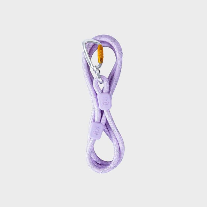 LAISSE RÉFLÉCHISSANTE EN CORDE POUR CHIEN - MAUVE LAVENDER (2 TAILLES DISPO) - Image 5