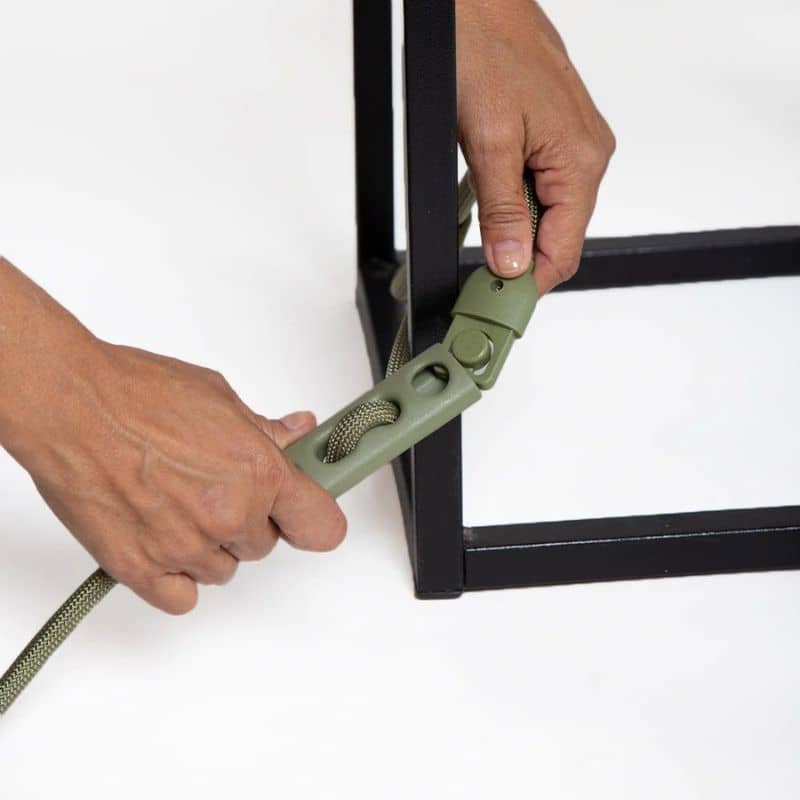 LAISSE MAINS-LIBRES POUR CHIEN - VERT KAKI - Image 4